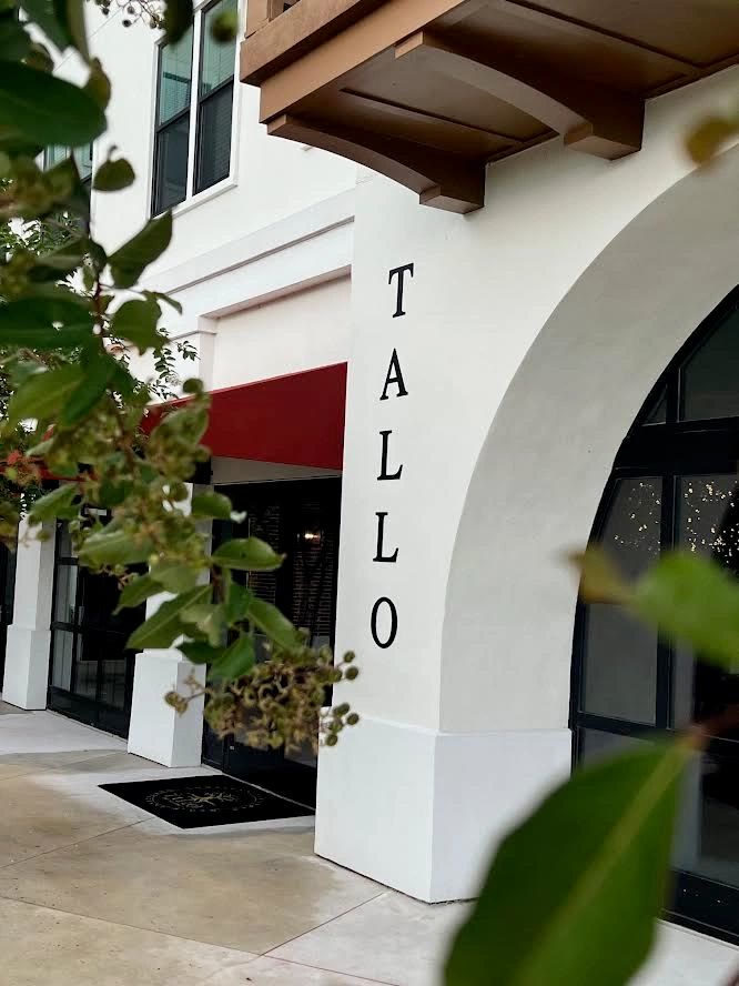 The Tallo entrance archway in Downtown Avalon Park, Wesley Chapel